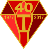 TRA 40th Anniversary Pin Badge